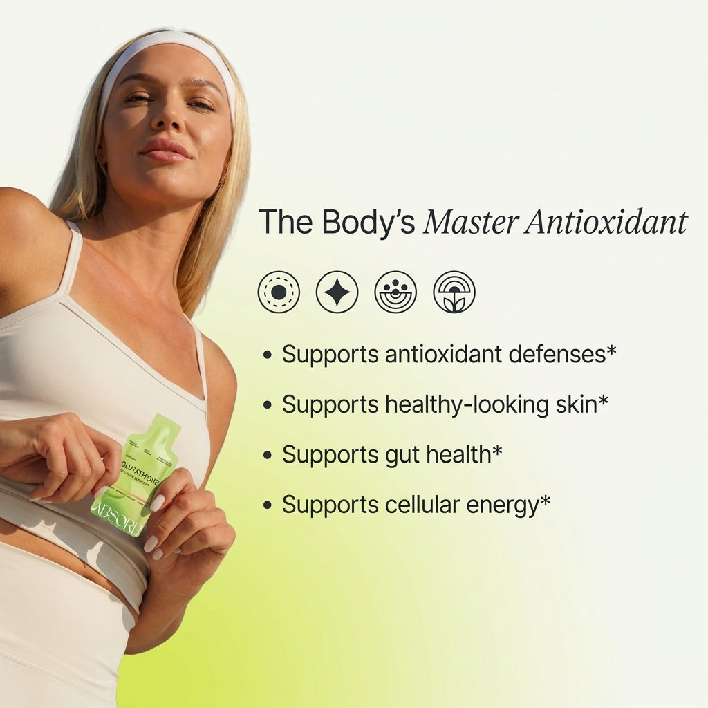 Support Your Skin & Gut From Within with Liposomal Glutathione