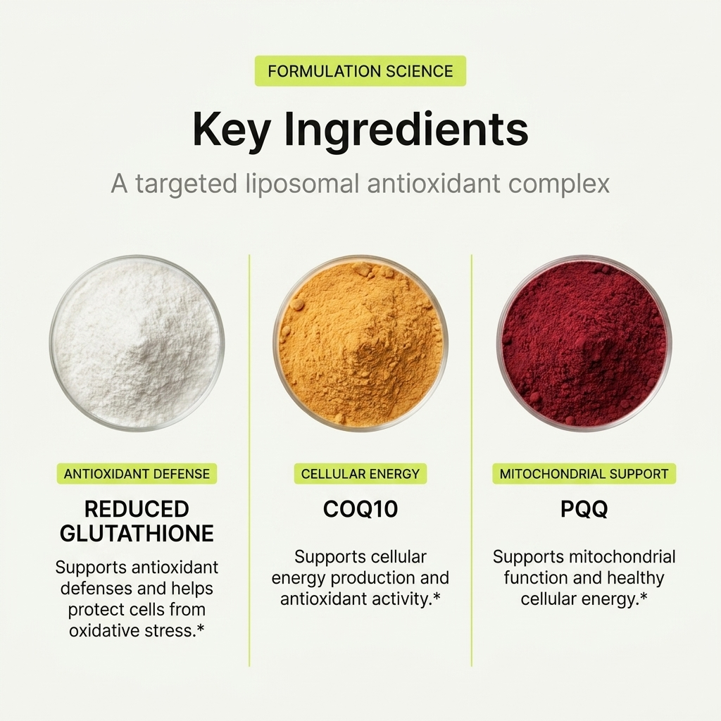 Support Your Skin & Gut From Within with Liposomal Glutathione
